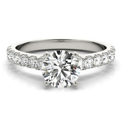 Charlotte One-carat Half-eternity Diamond Band