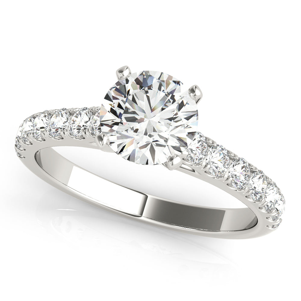 Charlotte One-carat Half-eternity Diamond Band