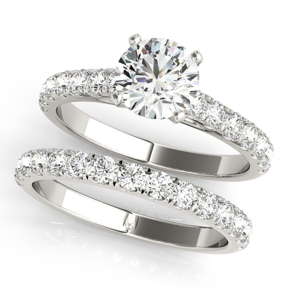 Charlotte One-carat Half-eternity Diamond Band