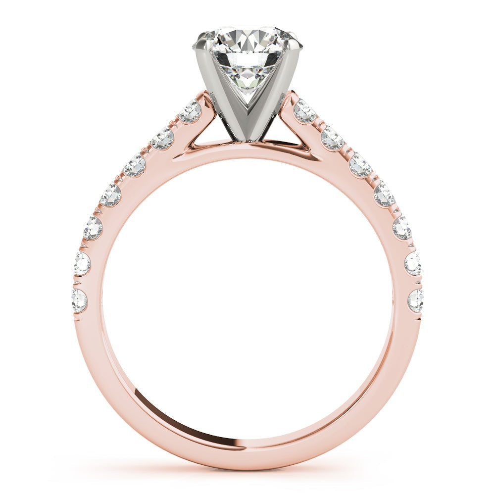 Charlotte One-carat Half-eternity Diamond Band