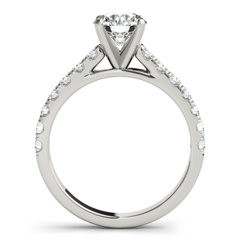 Charlotte One-carat Half-eternity Diamond Band