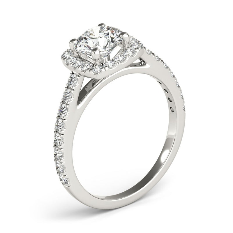 Sonia Round Halo Engagement Ring