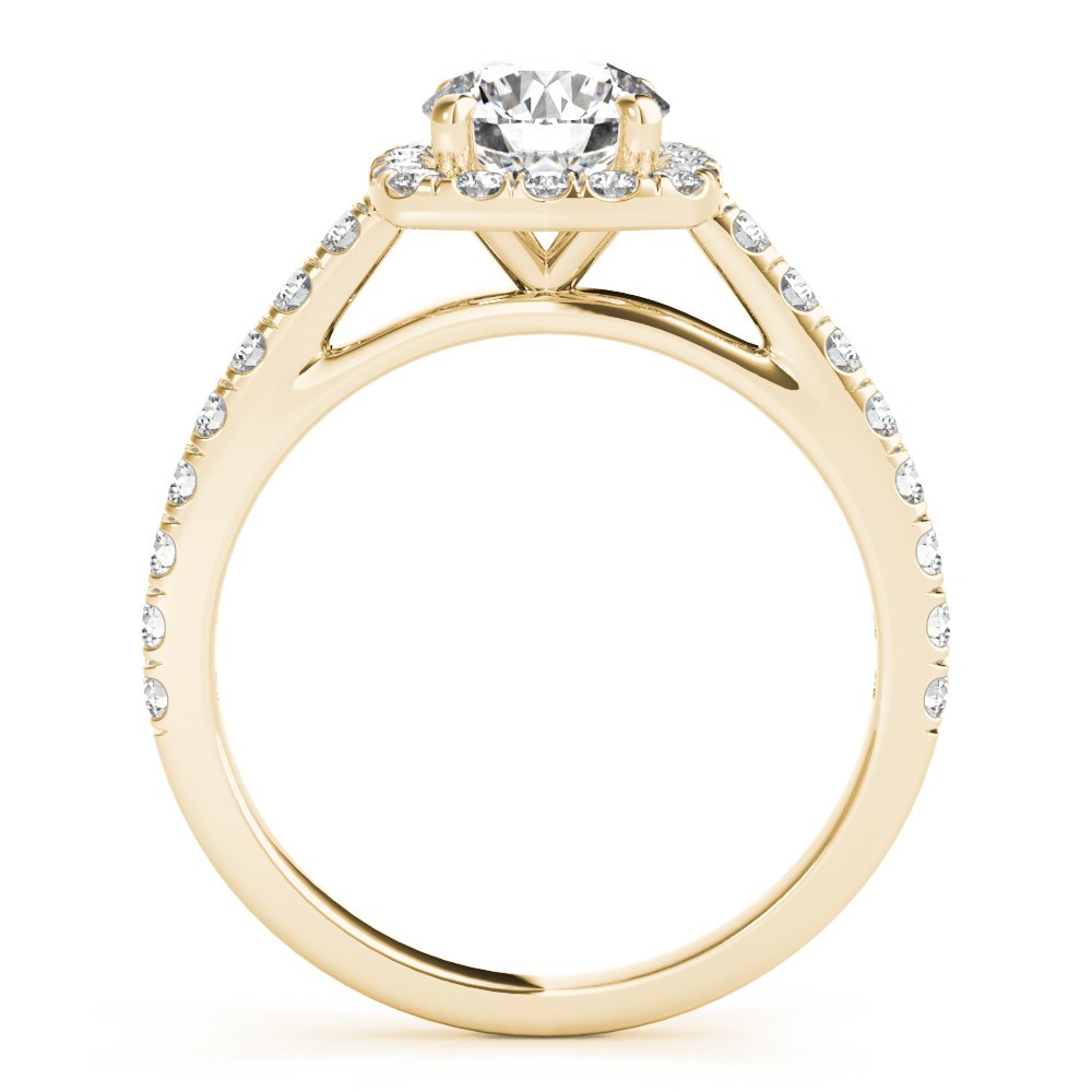 Sonia Round Halo Engagement Ring