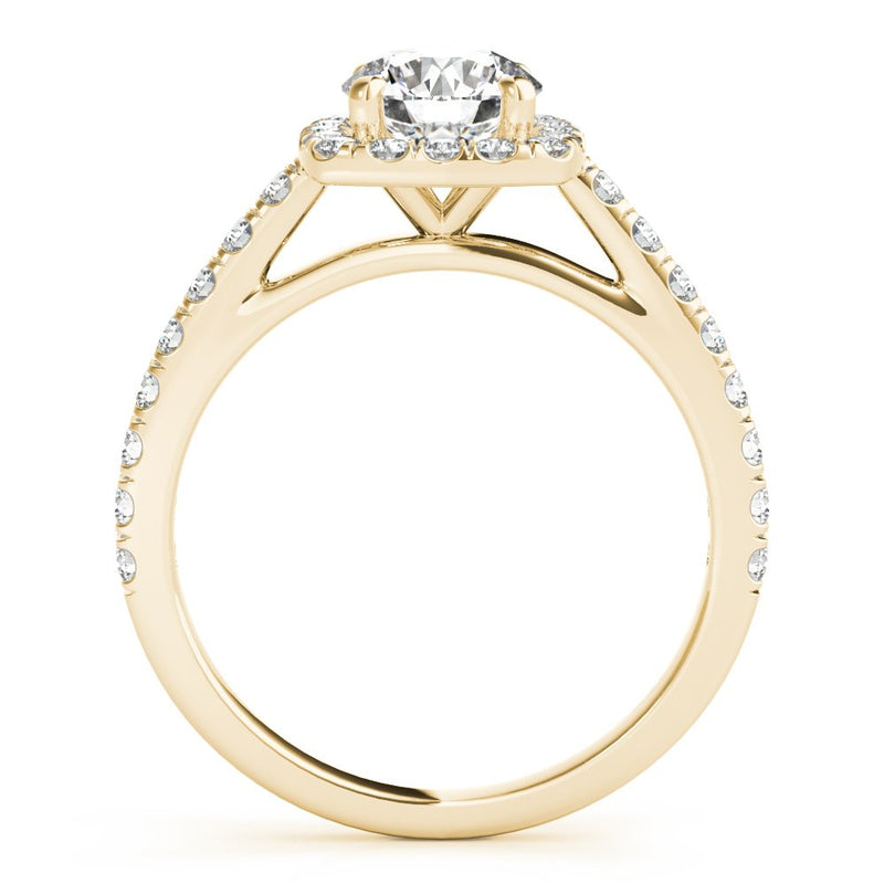 Sonia Round Halo Engagement Ring