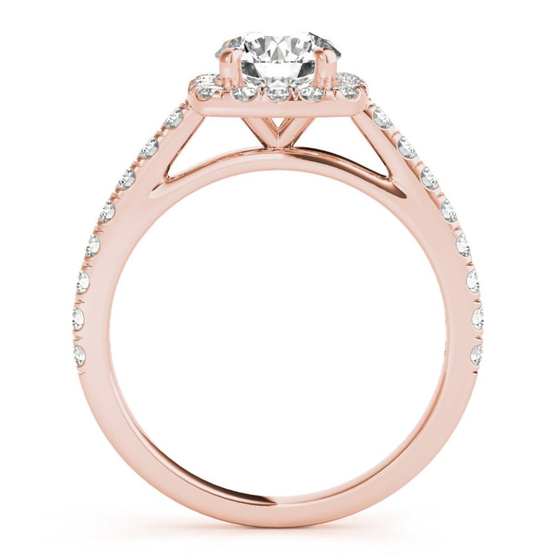 Sonia Round Halo Engagement Ring
