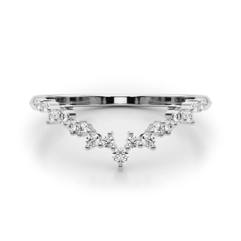 Calliste Fashion Curved Diamond Band