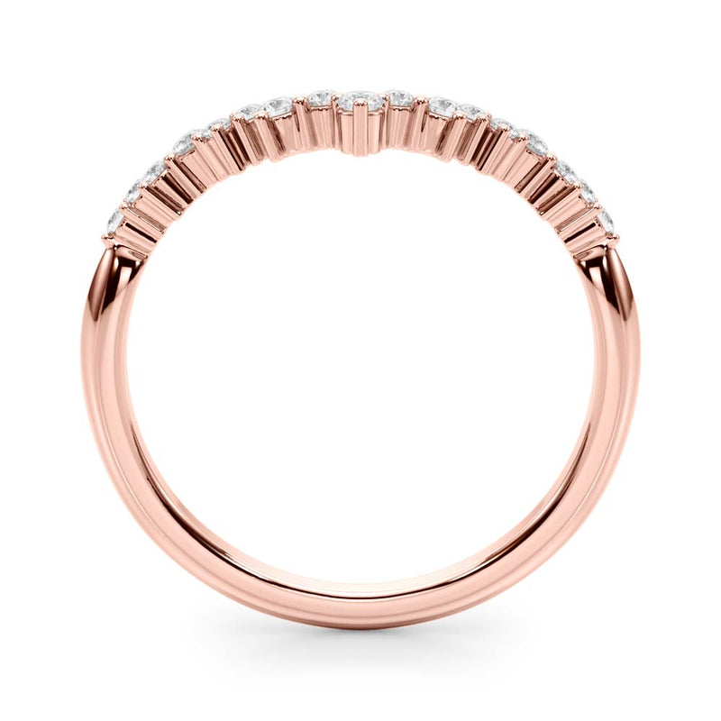 Calliste Fashion Curved Diamond Band