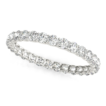 U-Prong Diamond Eternity Wedding Band – 0.87 ct
