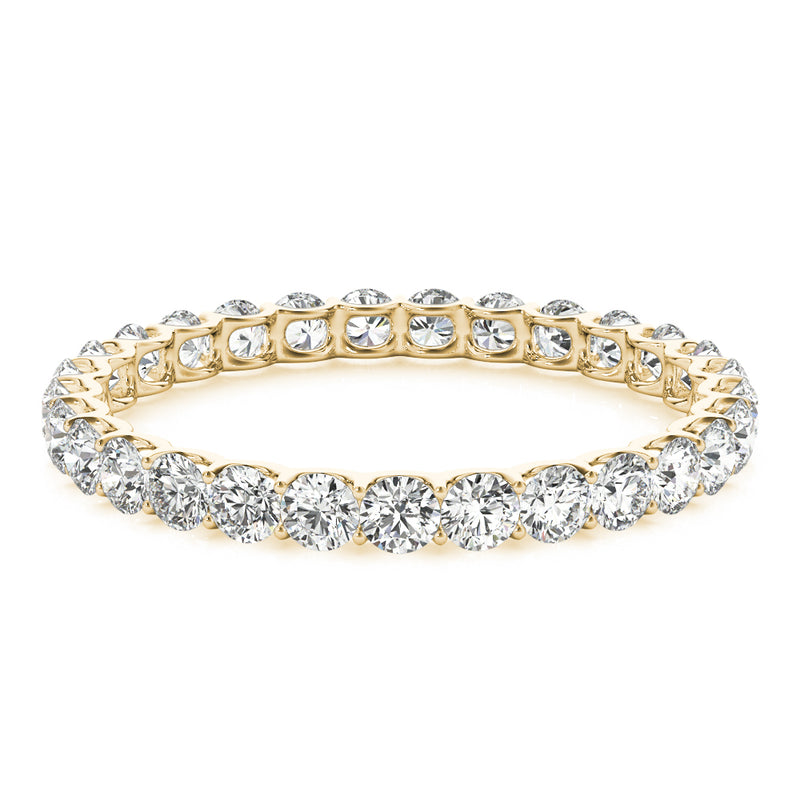 Felicie U Prong Eternity Wedding Band