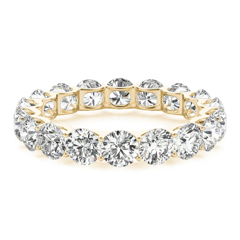 Felicie U Prong Eternity Wedding Band