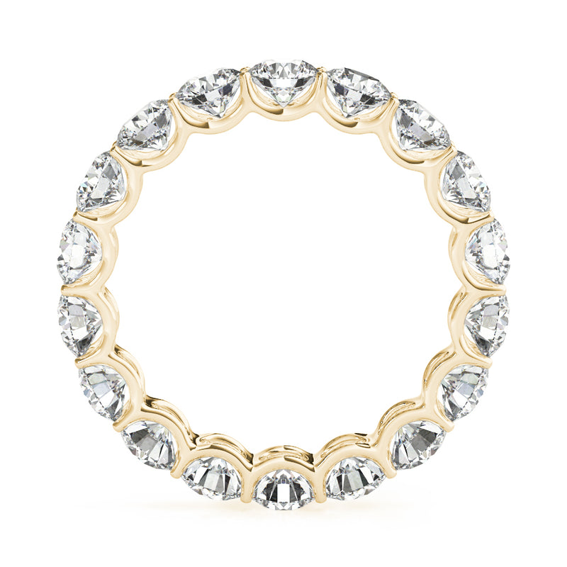 Felicie U Prong Eternity Wedding Band