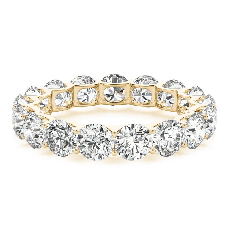 Felicie U Prong Eternity Wedding Band