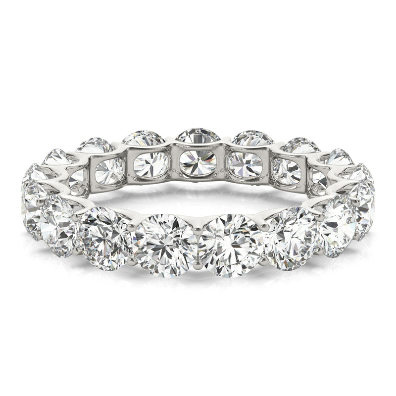 Felicie U Prong Eternity Wedding Band