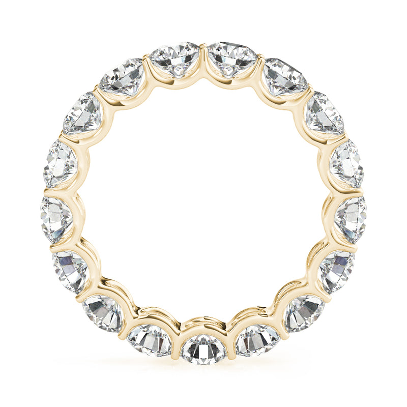 Felicie U Prong Eternity Wedding Band