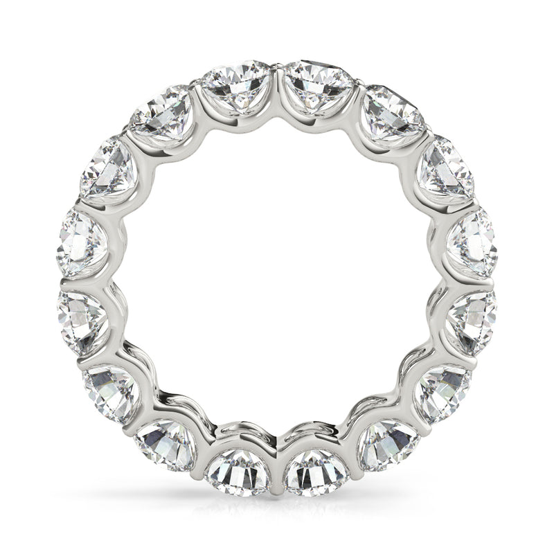 Felicie U Prong Eternity Wedding Band