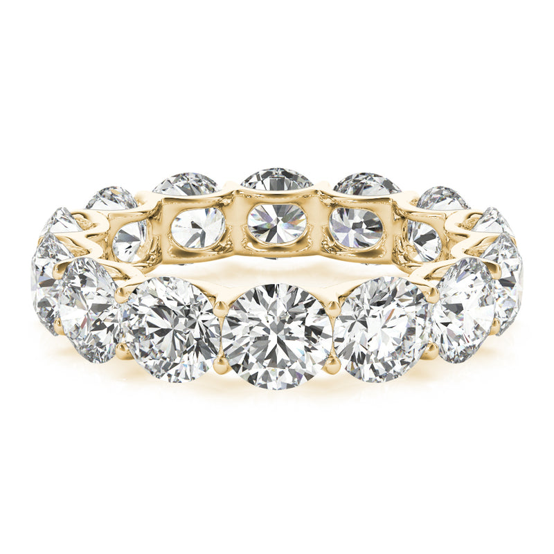 Felicie U Prong Eternity Wedding Band