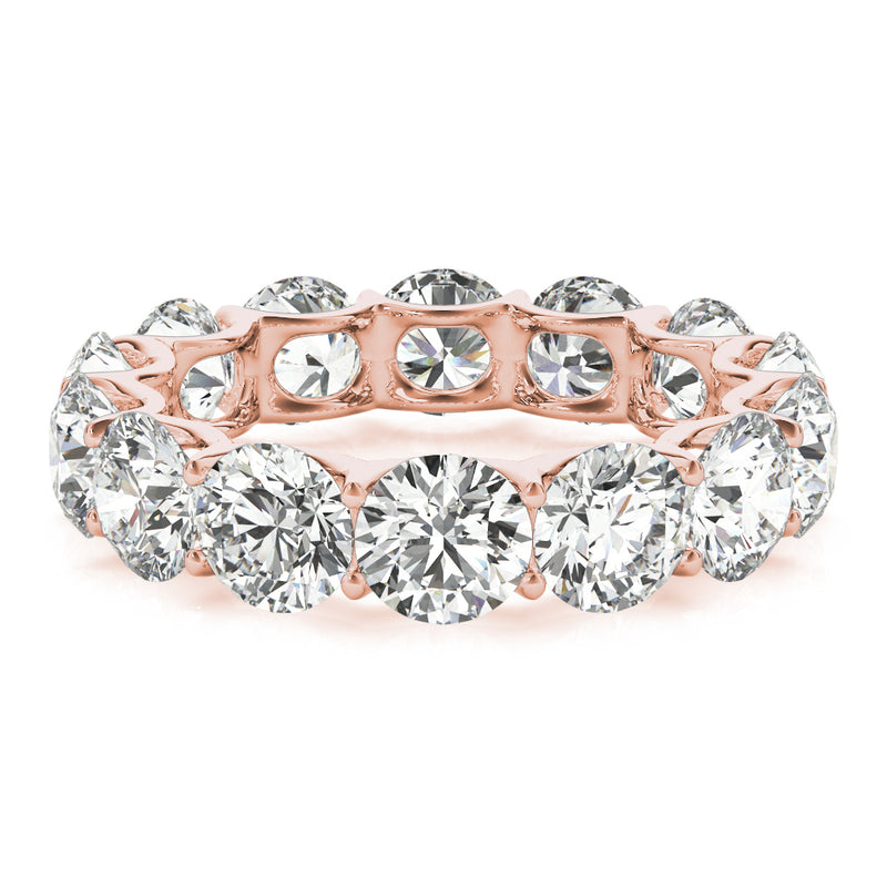 Felicie U Prong Eternity Wedding Band