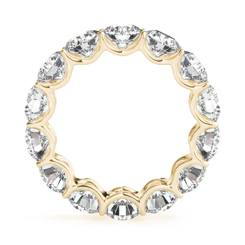 Felicie U Prong Eternity Wedding Band