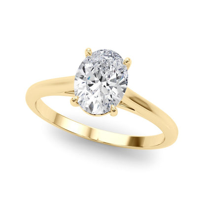 Kira Oval Solitaire Engagement Ring