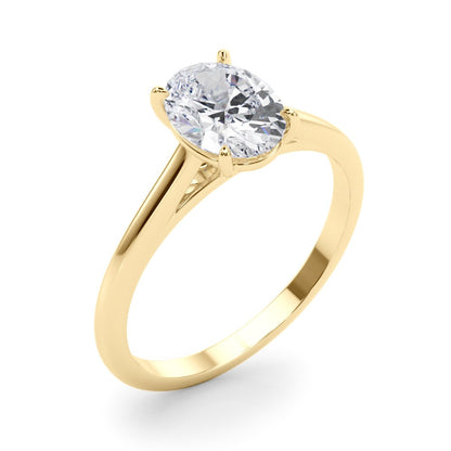 Kira Oval Solitaire Engagement Ring