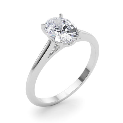 Kira Oval Solitaire Engagement Ring