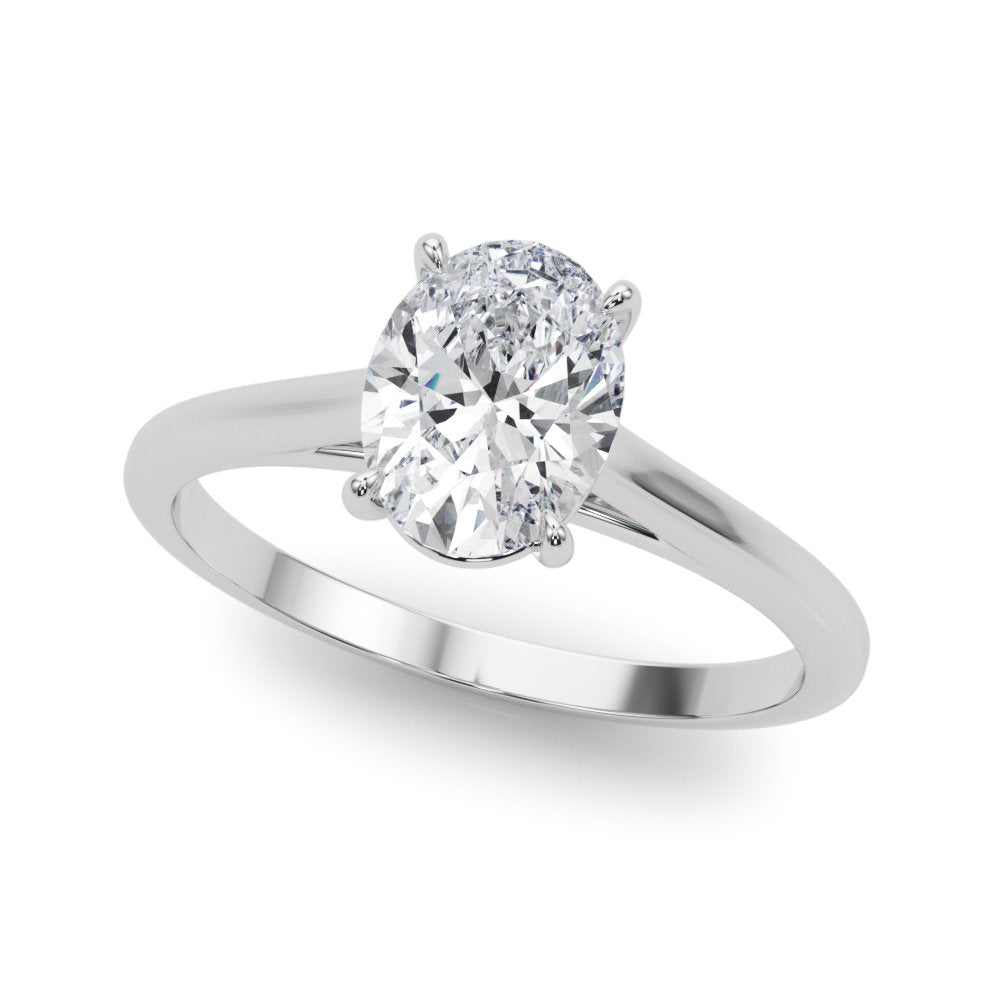 Kira Oval Solitaire Engagement Ring
