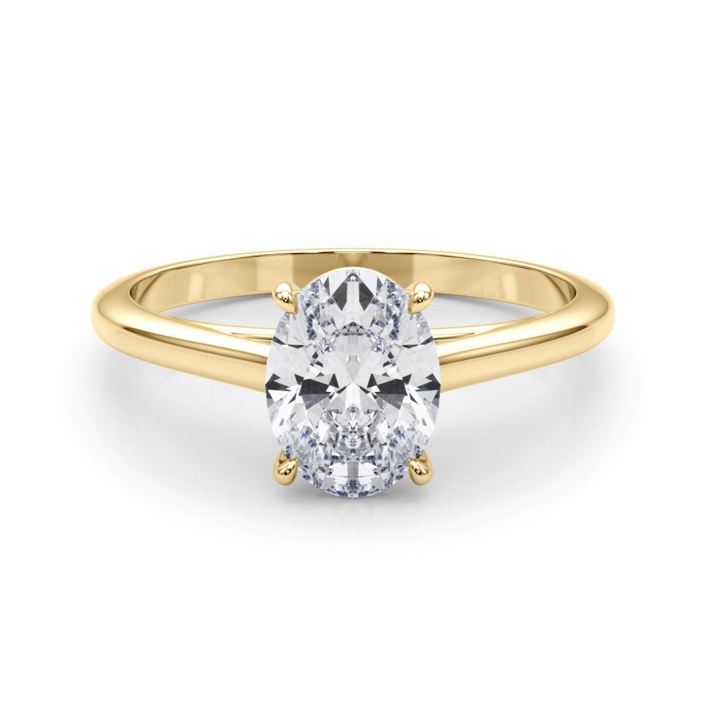 Kira Oval Solitaire Engagement Ring
