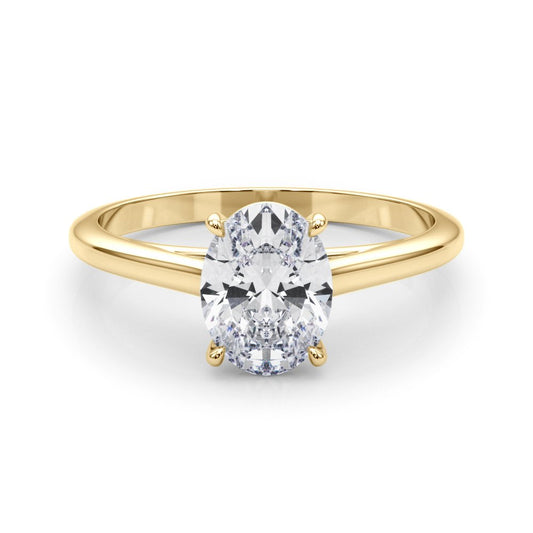 Kira Oval Solitaire Engagement Ring