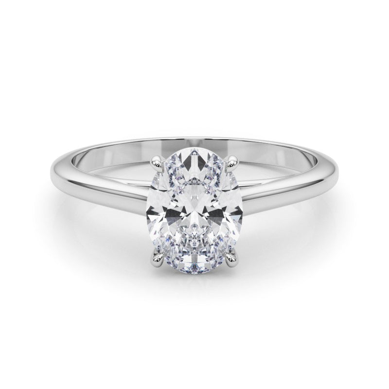 Kira Oval Solitaire Engagement Ring