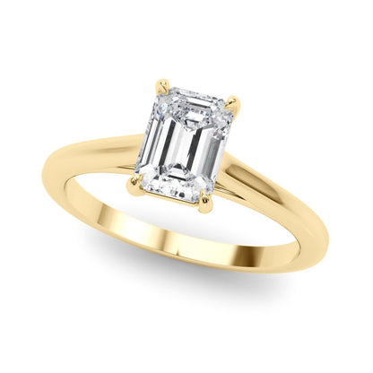 Kate Emerald Cut Solitaire Engagement Ring