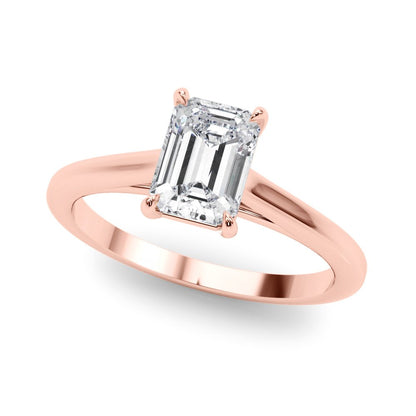 Kate Emerald Cut Solitaire Engagement Ring