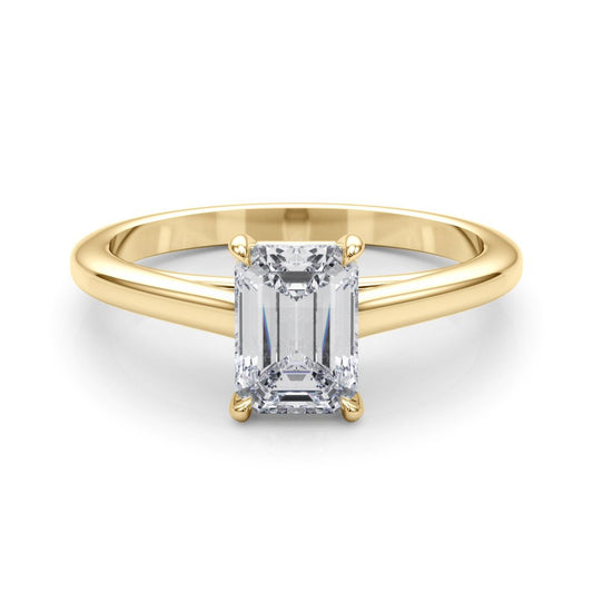 Kate Emerald Cut Solitaire Engagement Ring