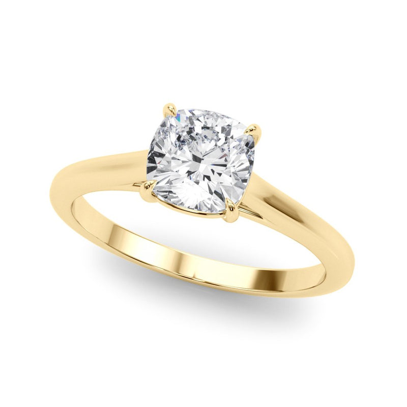 Joy Cushion Solitaire Engagement Ring