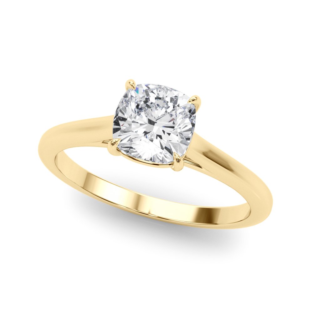 Joy Cushion Solitaire Engagement Ring