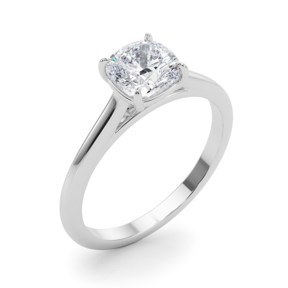 Joy Cushion Solitaire Engagement Ring