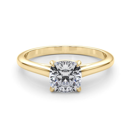 Joy Cushion Solitaire Engagement Ring