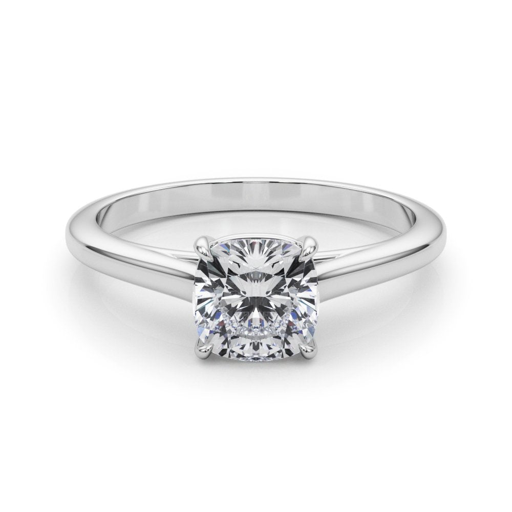Joy Cushion Solitaire Engagement Ring