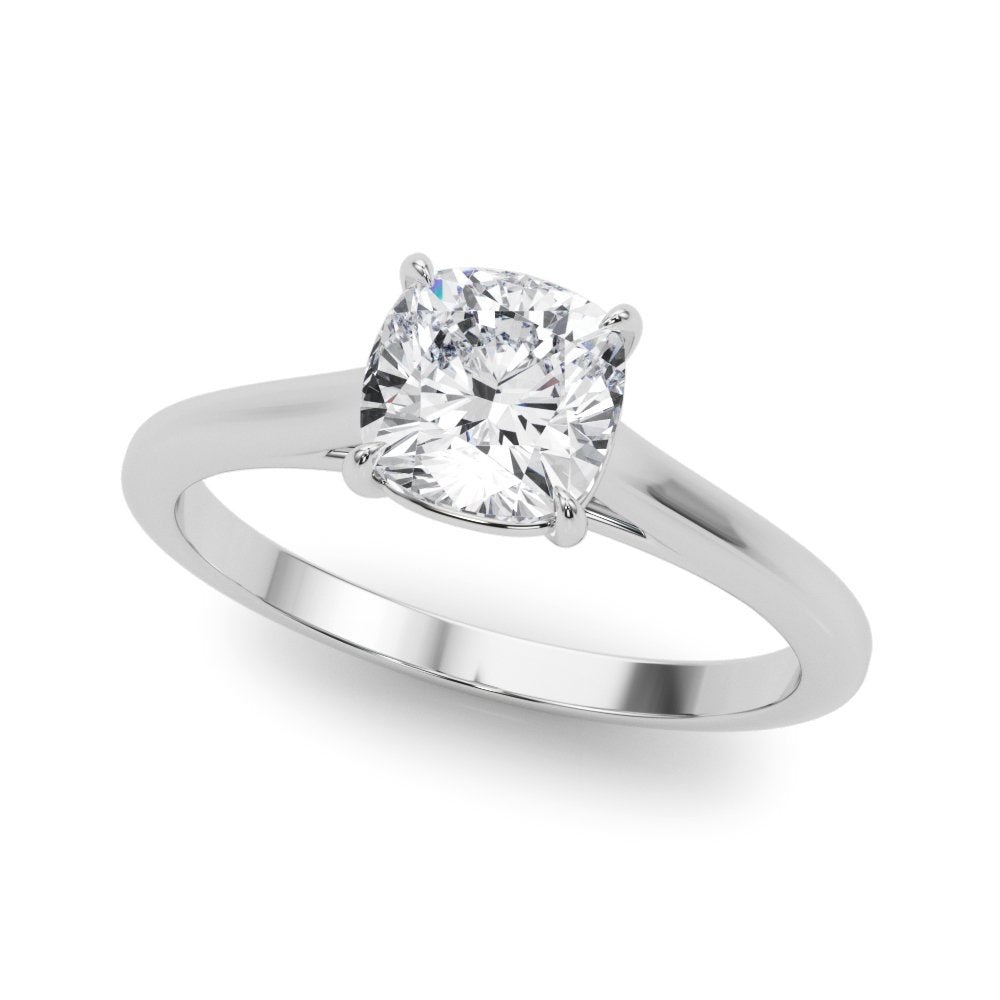 Joy Cushion Solitaire Engagement Ring