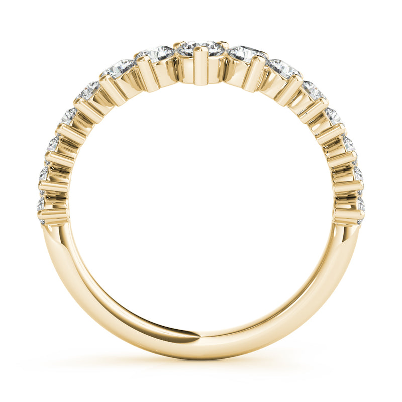 Vivienne Chevron Graduated Diamond Band