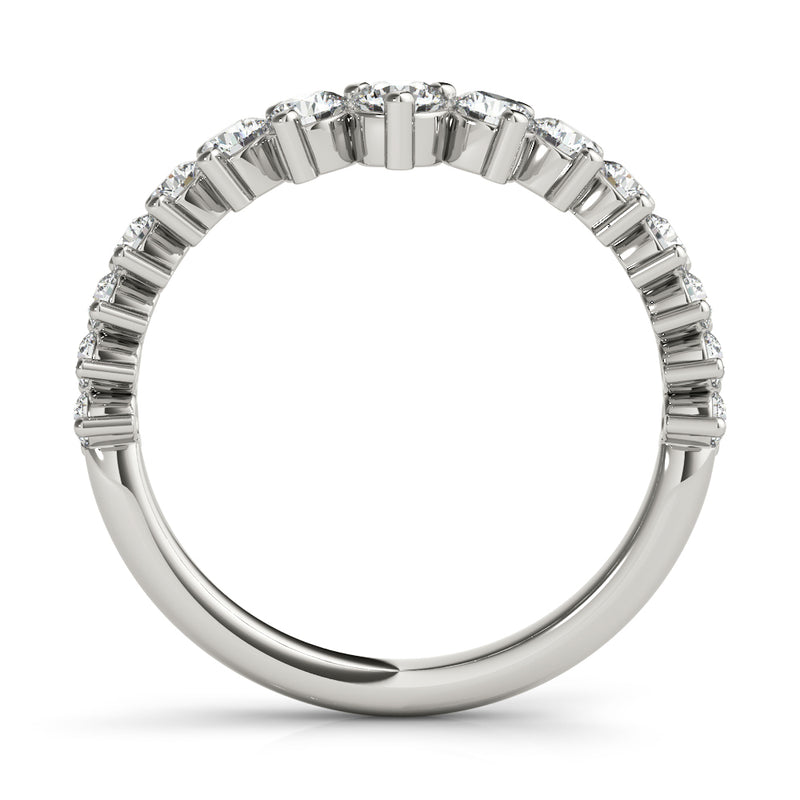 Vivienne Chevron Graduated Diamond Band