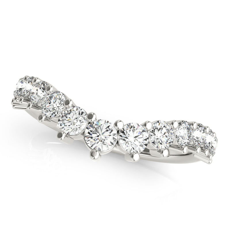 Vivienne Chevron Graduated Diamond Band