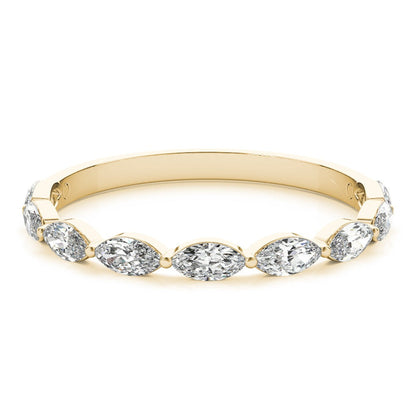 Marquise Diamond Wedding Band – 0.63 ct
