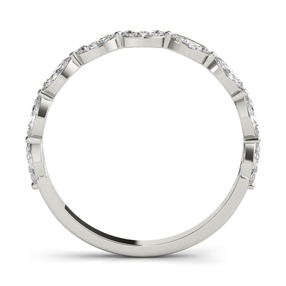 Shared-Prong Marquise Diamond Eternity Wedding Band – 0.63 ct