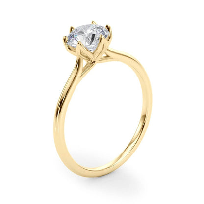 Ivana Round Solitaire Engagement Ring