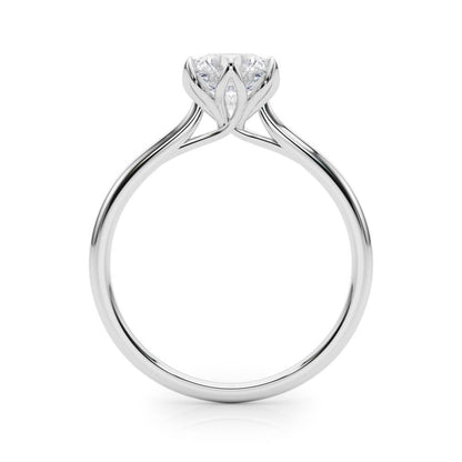Ivana Round Solitaire Engagement Ring