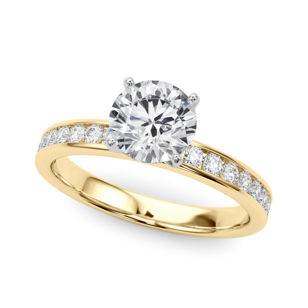 Daniela Single Row Engagement Ring