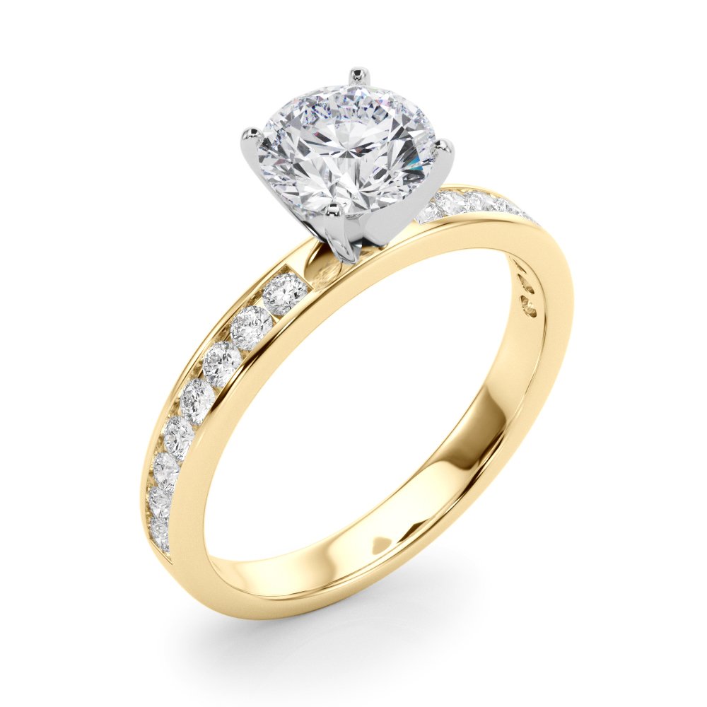 Daniela Single Row Engagement Ring