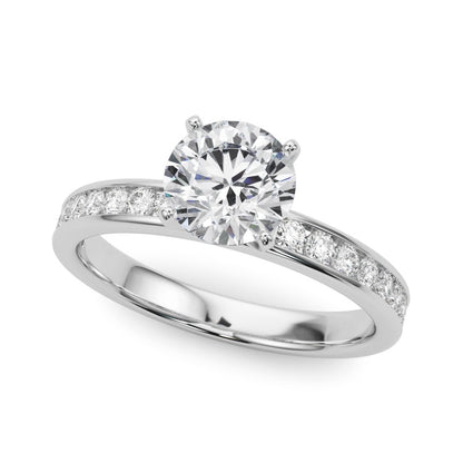 Daniela Single Row Engagement Ring