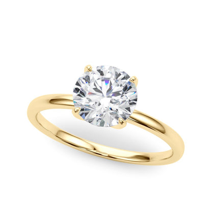 Hana Round Solitaire Engagement Ring
