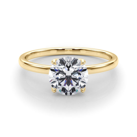 Hana Round Solitaire Engagement Ring
